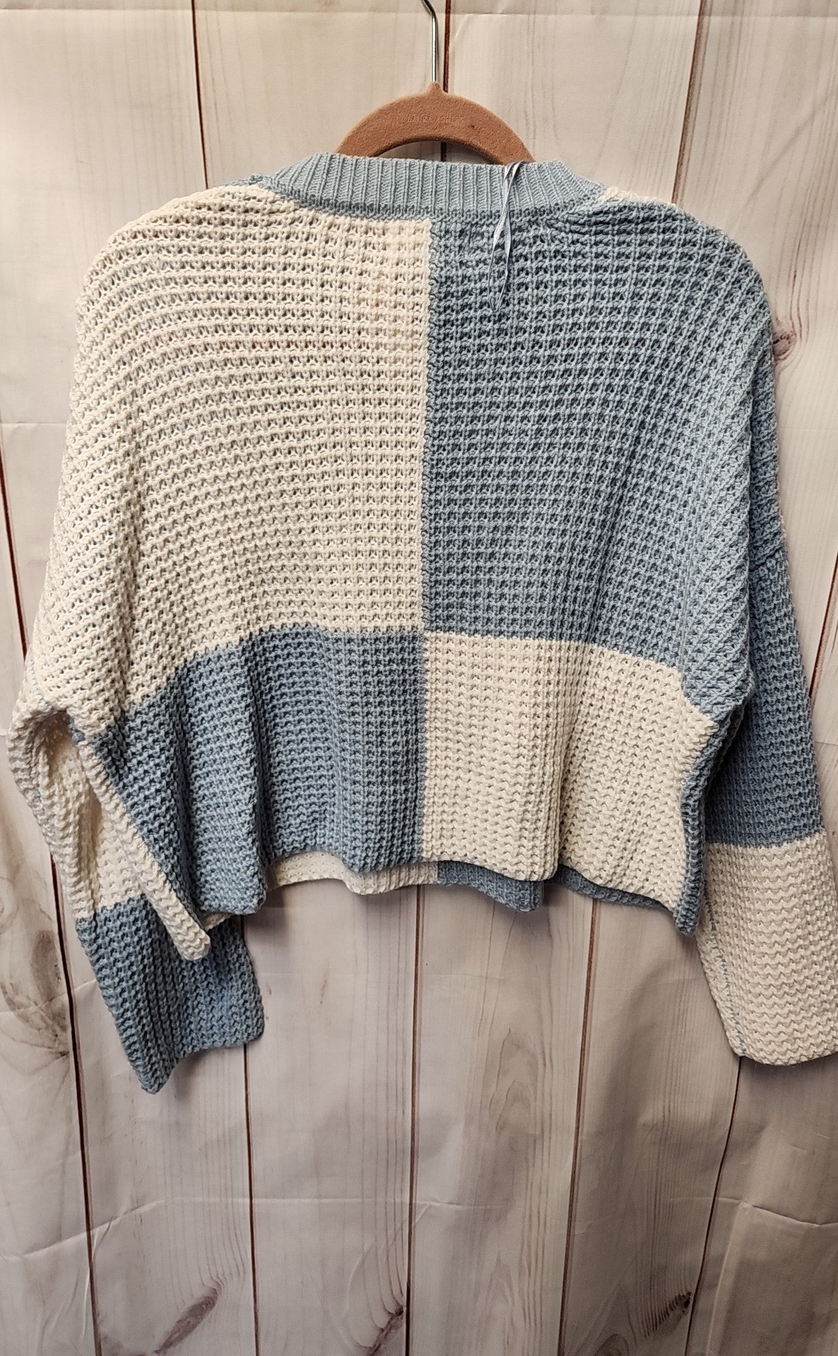 Jessica Simpson Women's Size M White & Blue Sweater