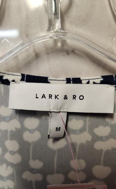 Lark & Ro Women's Size M Navy Floral Dress