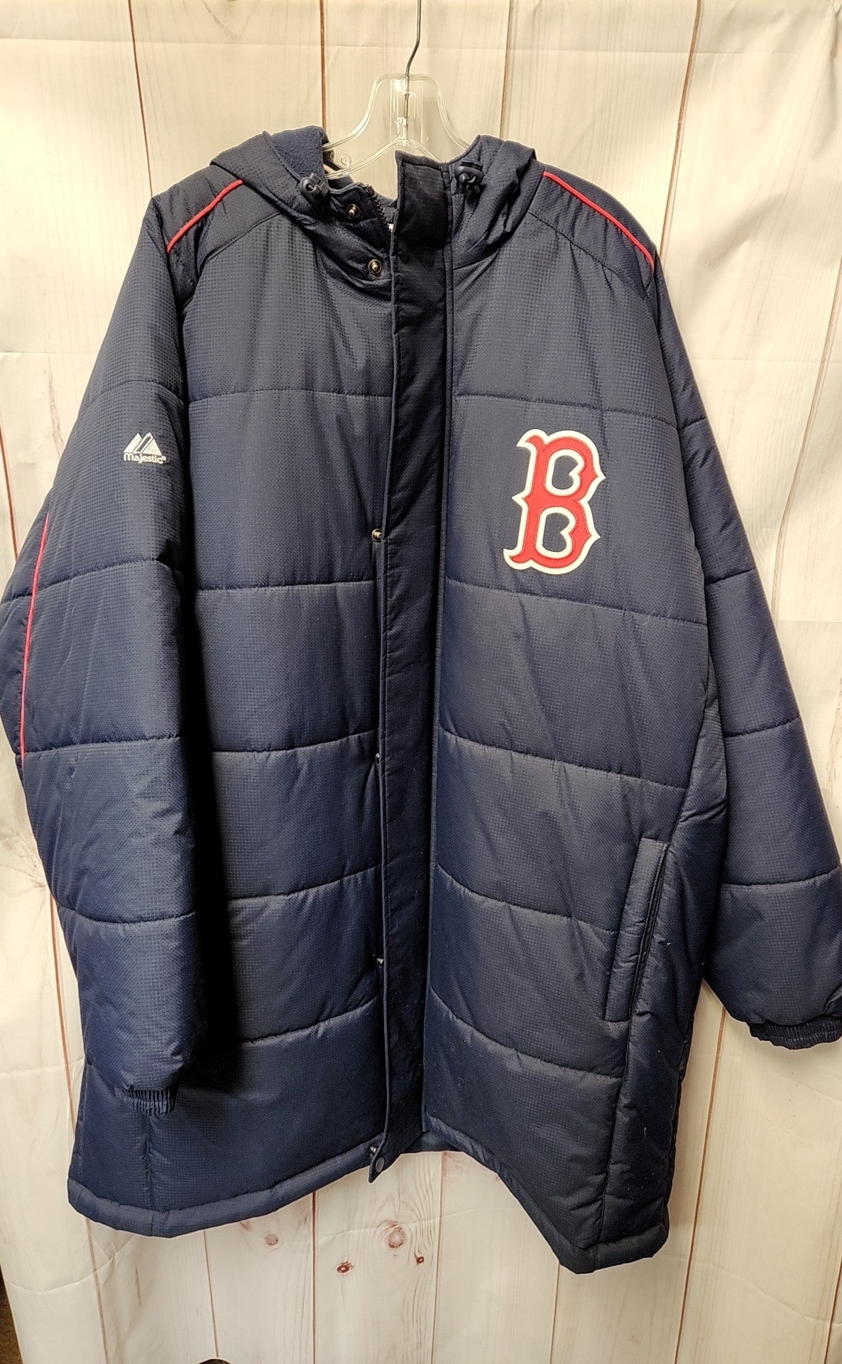 Red Sox Men's Size L Navy Coat