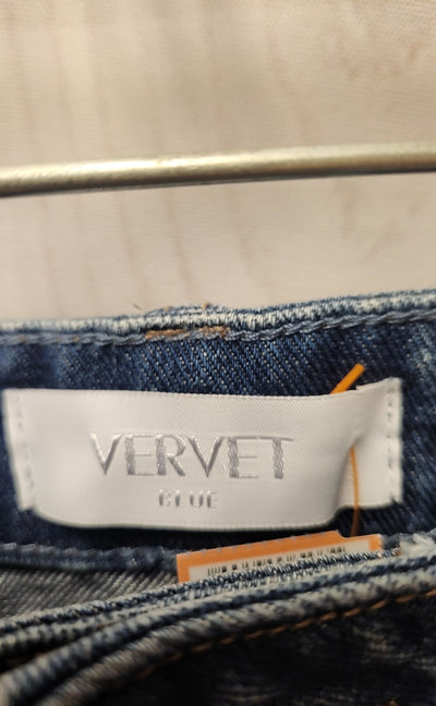 NWT Vervet Women's Size 29 (7-8) Blue Jeans Beverly Super High Rise
