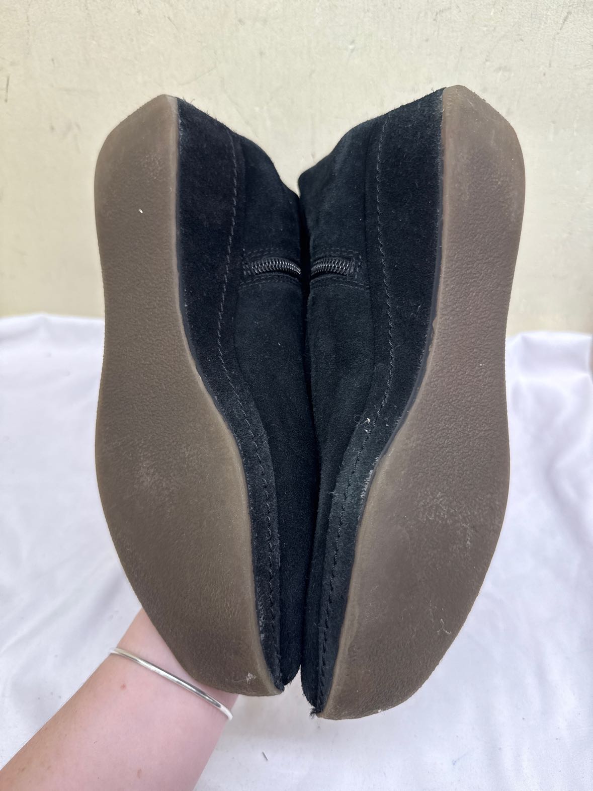 Antia Women's Size 8 Black Boots Shoes