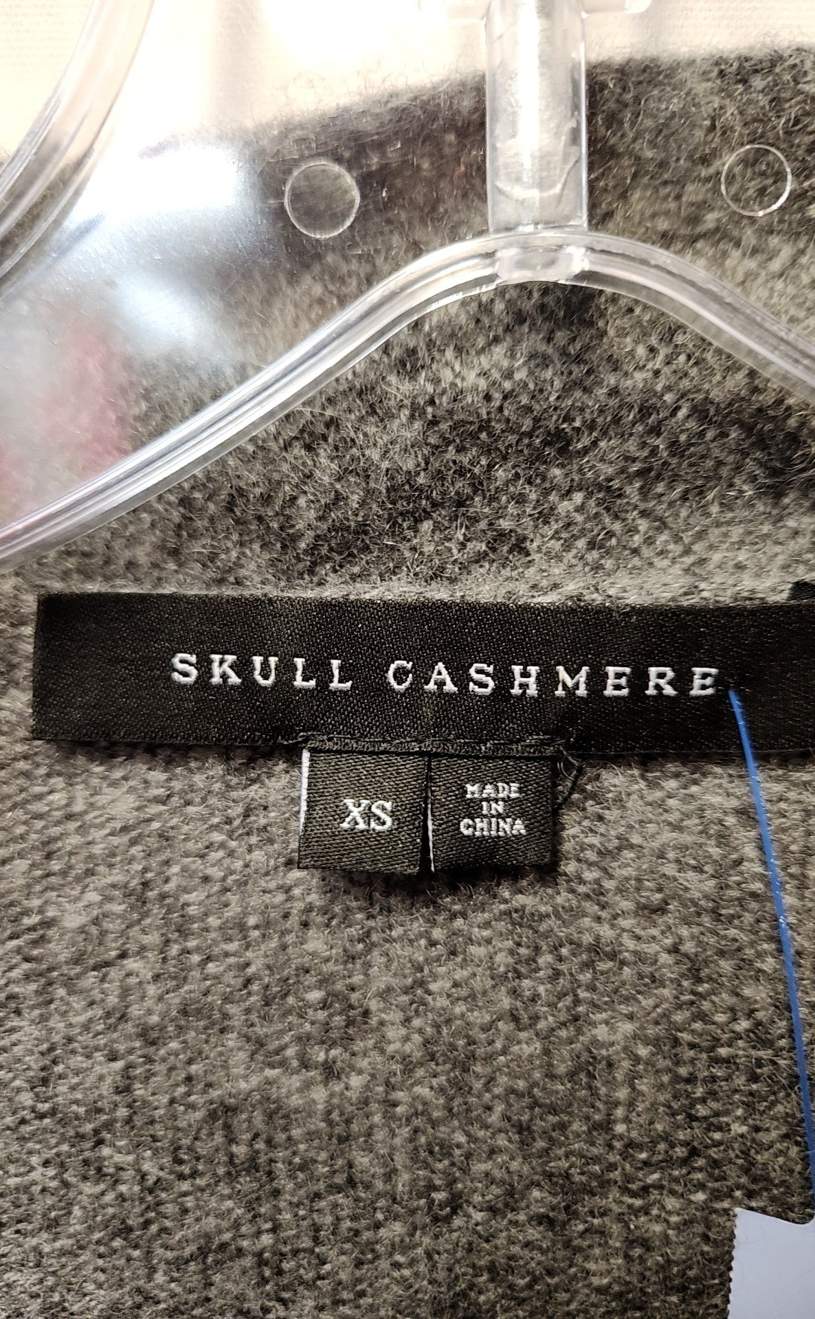Skull Cashmere Women's Size XS Gray Cardigan
