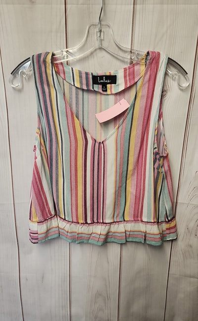 Lulus Women's Size S Pink Sleeveless Top