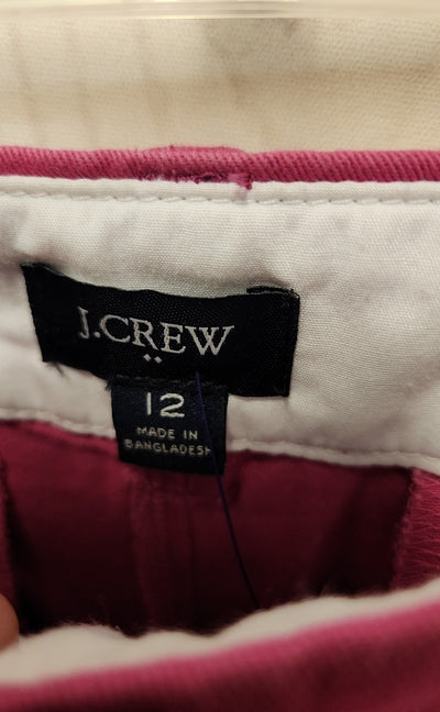 J Crew Women's Size 12 Pink Shorts