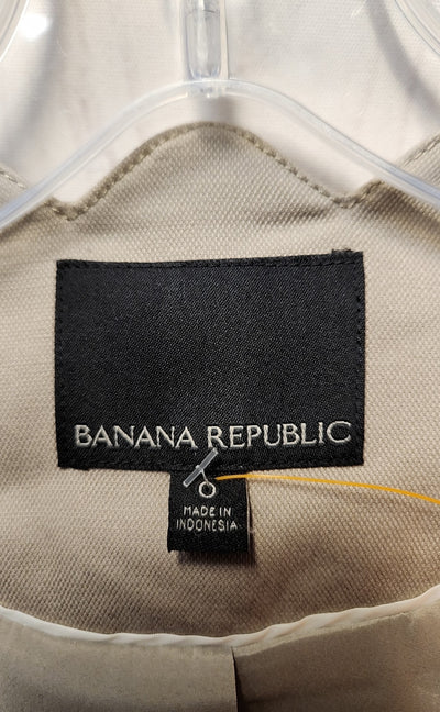 Banana Republic Women's Size 0 Beige Cardigan
