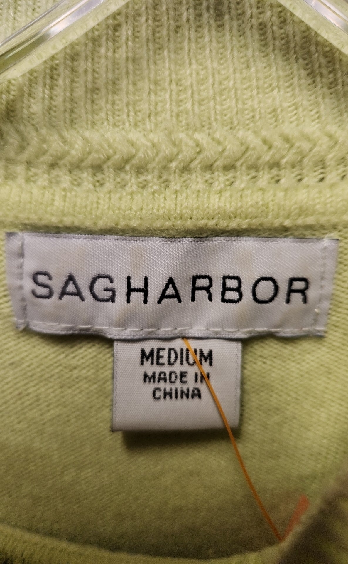 Sag Harbor Women's Size M Green Sweater