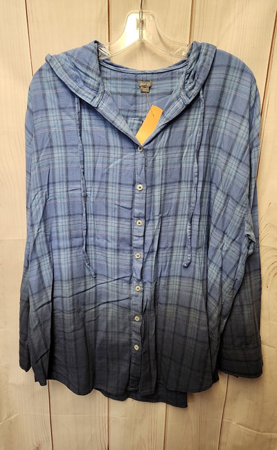 Aerie Women's Size XL Blue Cardigan
