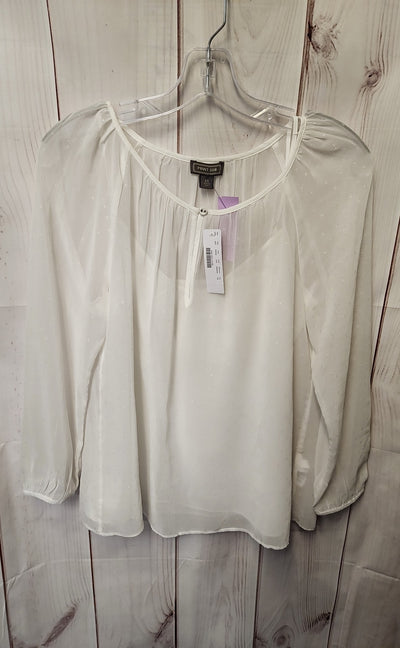 NWT Point Sur Women's Size XS White Long Sleeve Top