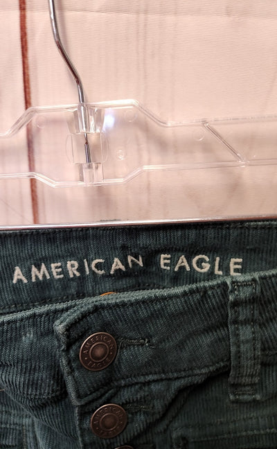 American Eagle Women's Size 4 Green Pants