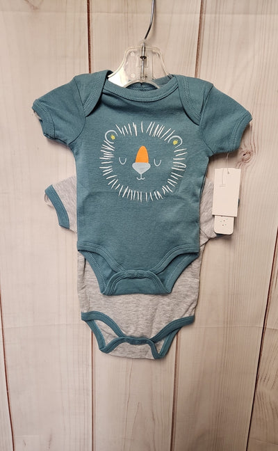 NWT Bloomin Baby Boy's Size 0-3 Months Blue 2 Pcs Pajamas