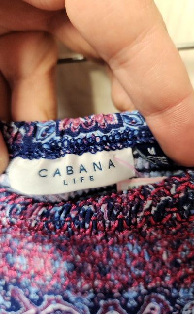 Cabanalife Women's Size M Blue & Pink Dress