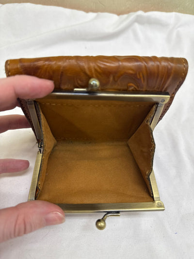 Patricia Nash Brown Leather Wallet