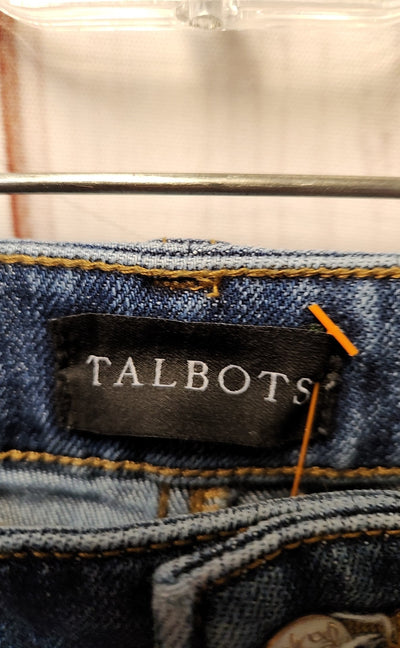 Talbots Women's Size 29 (7-8) Petite Blue Jeans Modern Ankle Jean