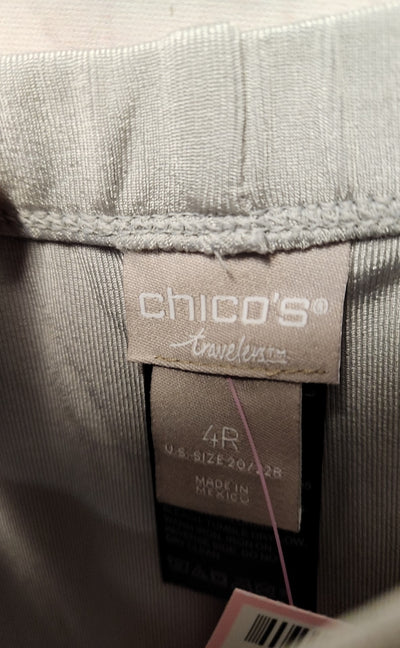 Chico's Women's Size 4 = US 20/22 Gray Pants
