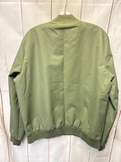 Topman Men's Size L Green Jacket