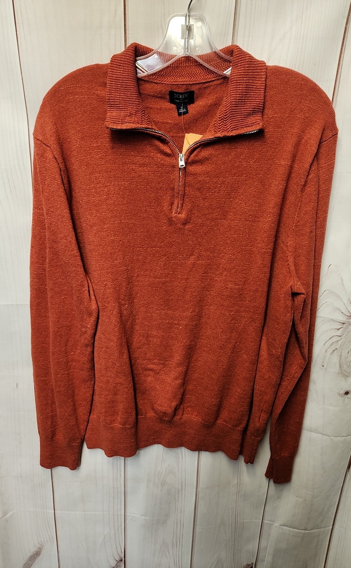J Crew Men's Size L Red Sweater