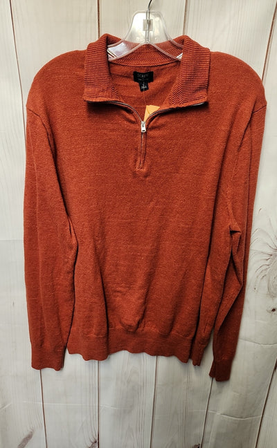 J Crew Men's Size L Red Sweater