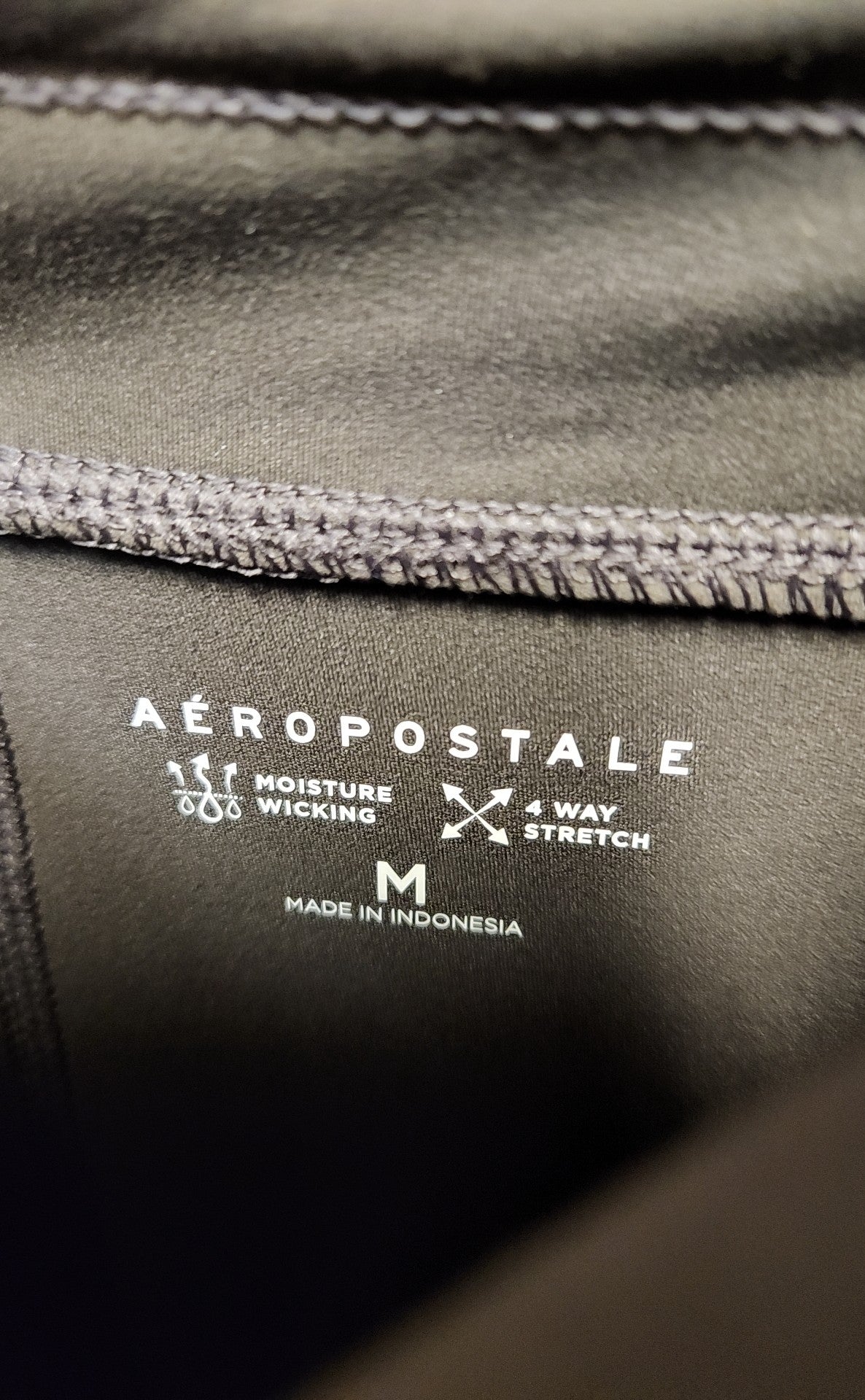 NWT Aeropostale Women's Size L Gray Pants Drawstring Bootcut