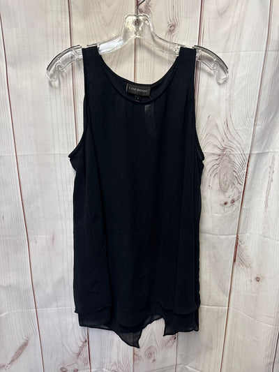 Lane Bryant Women's Size 16 Black Sleeveless Top