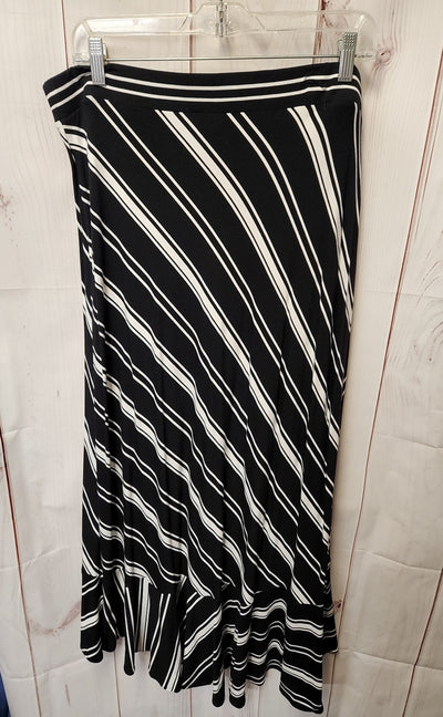 Chico's Women's Size 2 = US 12/14 Black Skirt