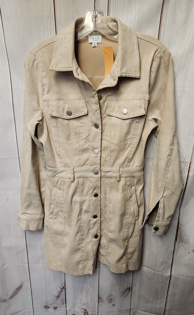 Le Lis Women's Size S Tan Coat