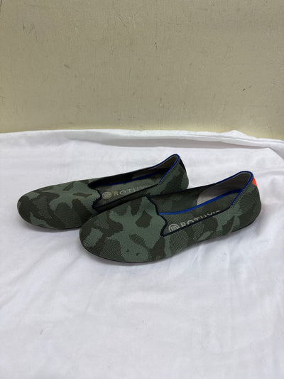 Rothy's Women's Size 7-1/2 Green Flats Shoes