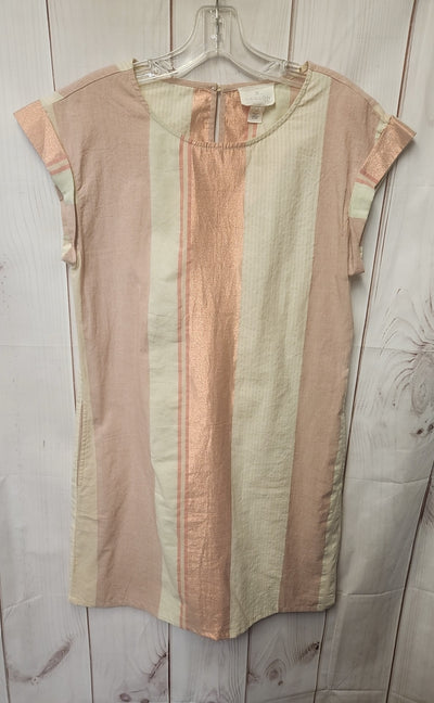 Caslon Women's Size XS Pink & White Dress