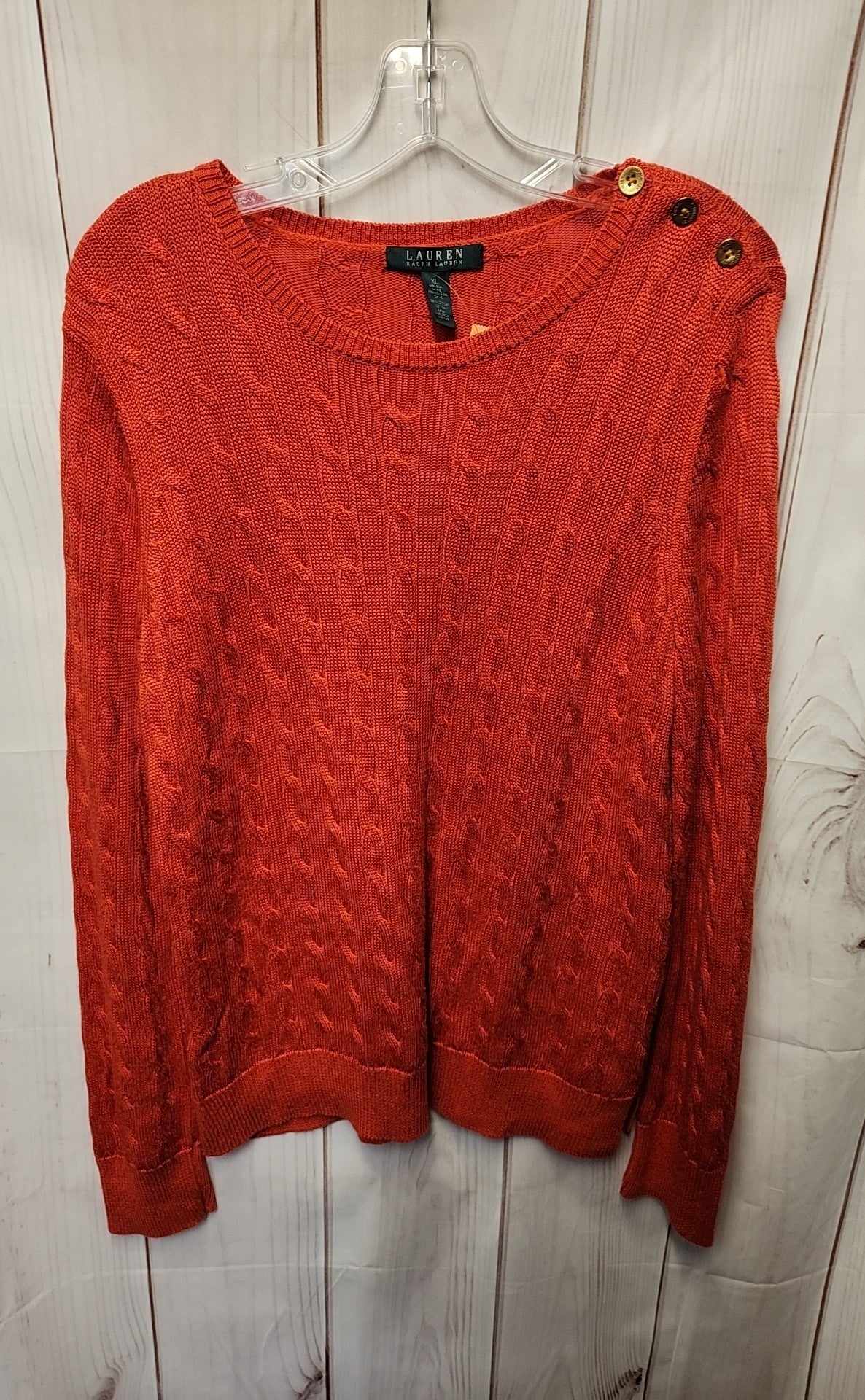 Lauren by Ralph Lauren Women's Size XL Red Sweater