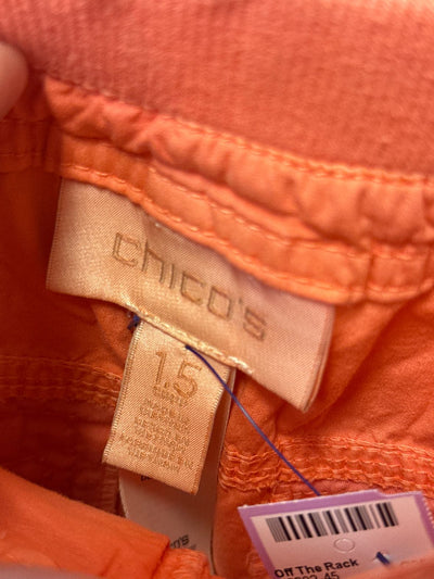 Chico's Women's Size 1.5 = US 10 Peach Pants Crop