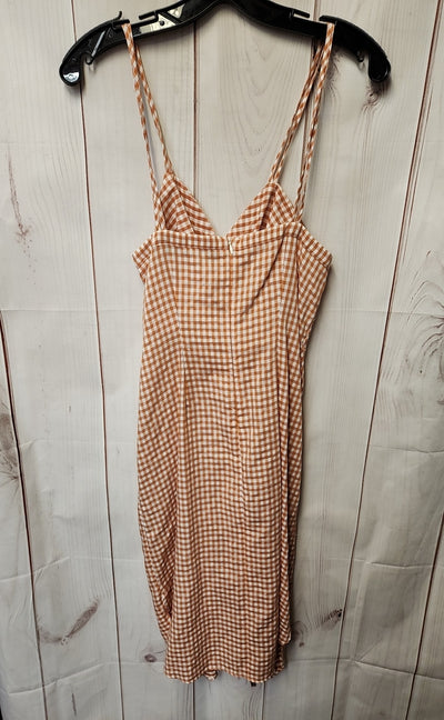 Zara Women's Size S Orange Dress