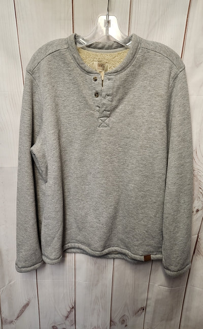 Grove & Hollow Men's Size L Gray Sweatshirt
