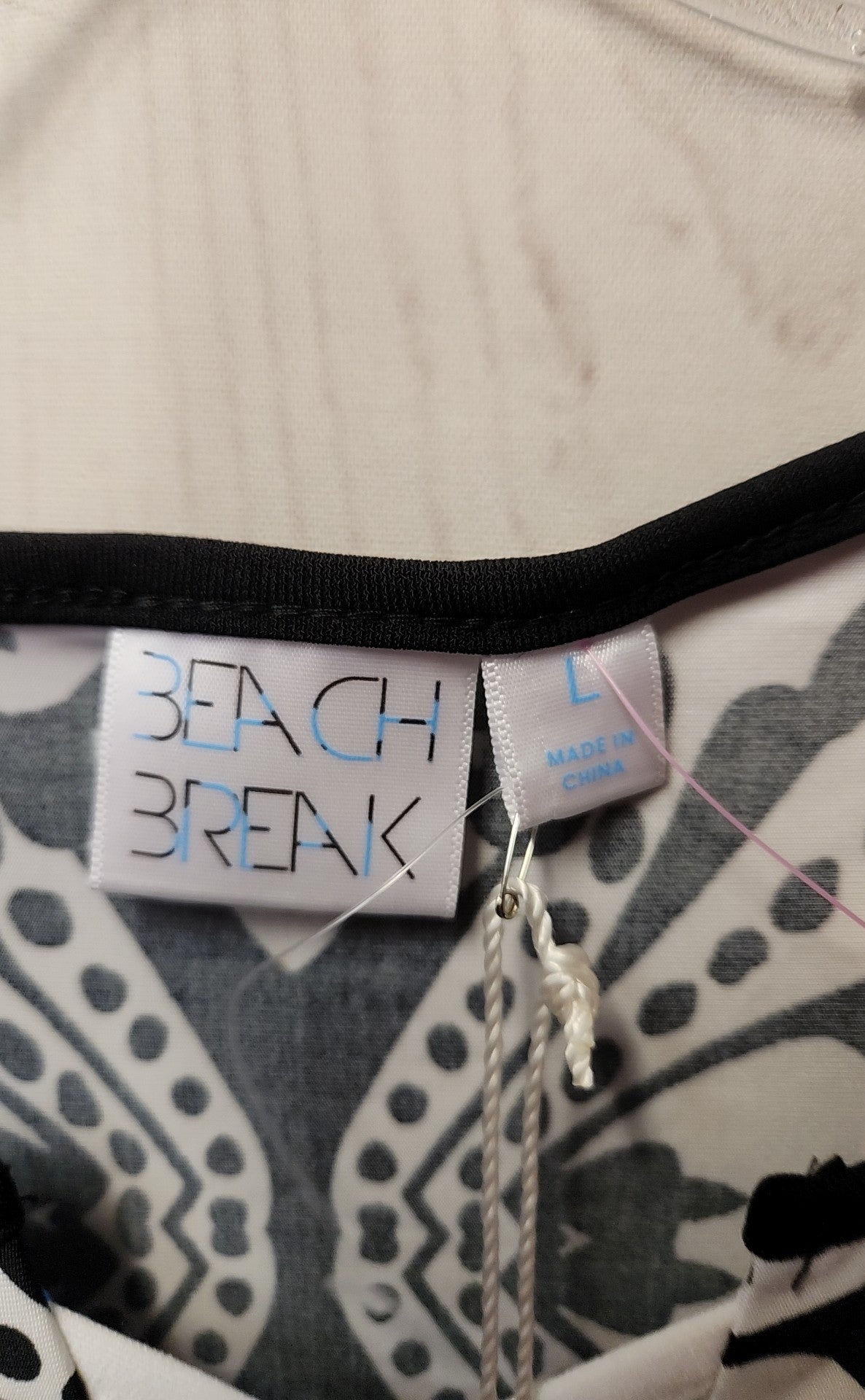 NWT Beach Break Women's Size L Blue Cover-Up