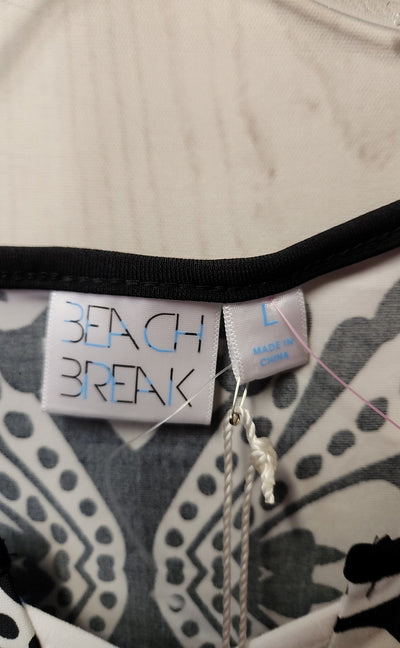 NWT Beach Break Women's Size L Blue Cover-Up