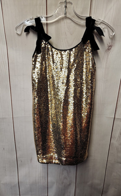 Crewcuts Girl's Size 5 Gold Dress