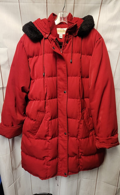 Talbots Women's Size XL Red Coat