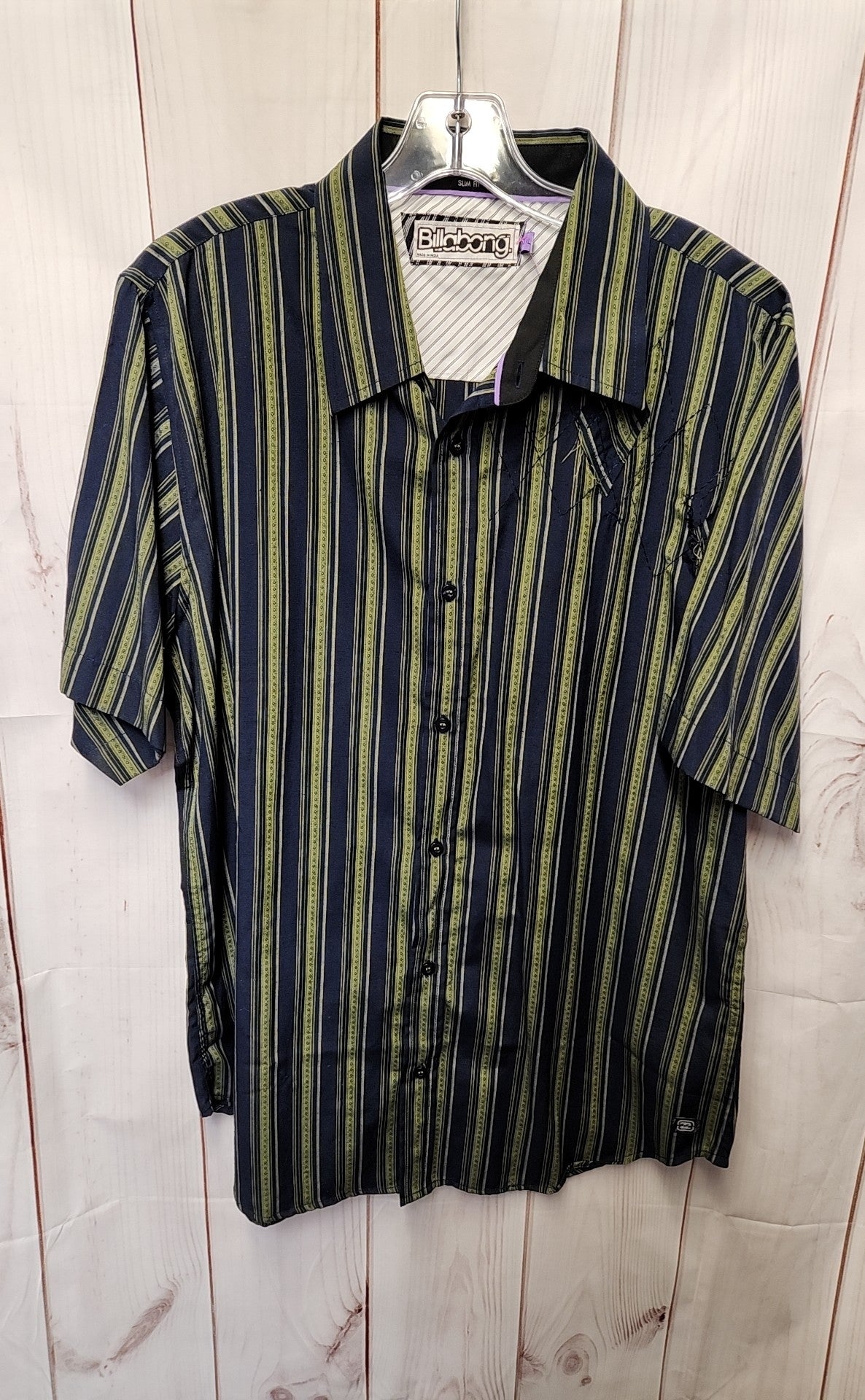 NWT Billabong Men's Size 2X Green Shirt