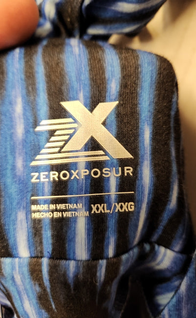Zero Xposur Women's Size XXL Blue Dress