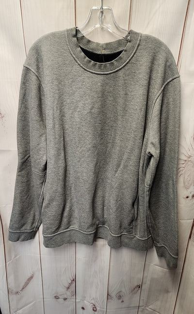 Lululemon Men's Size XL Gray Sweatshirt