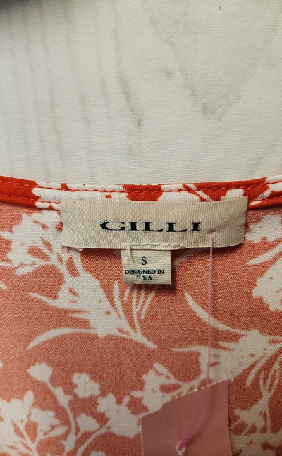 Gilli Women's Size S Red Floral Dress