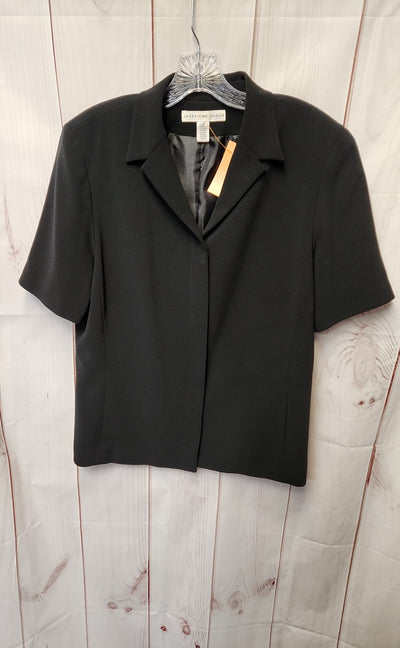 Josephine Chaus Women's Size 14 Black Jacket