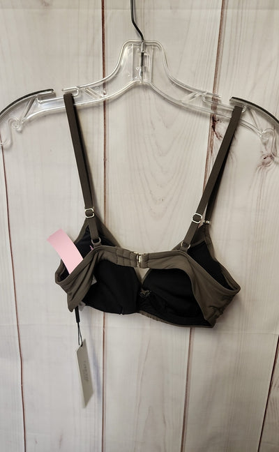 NWT Calvin Klein Women's Size XS Olive Green Swim Top
