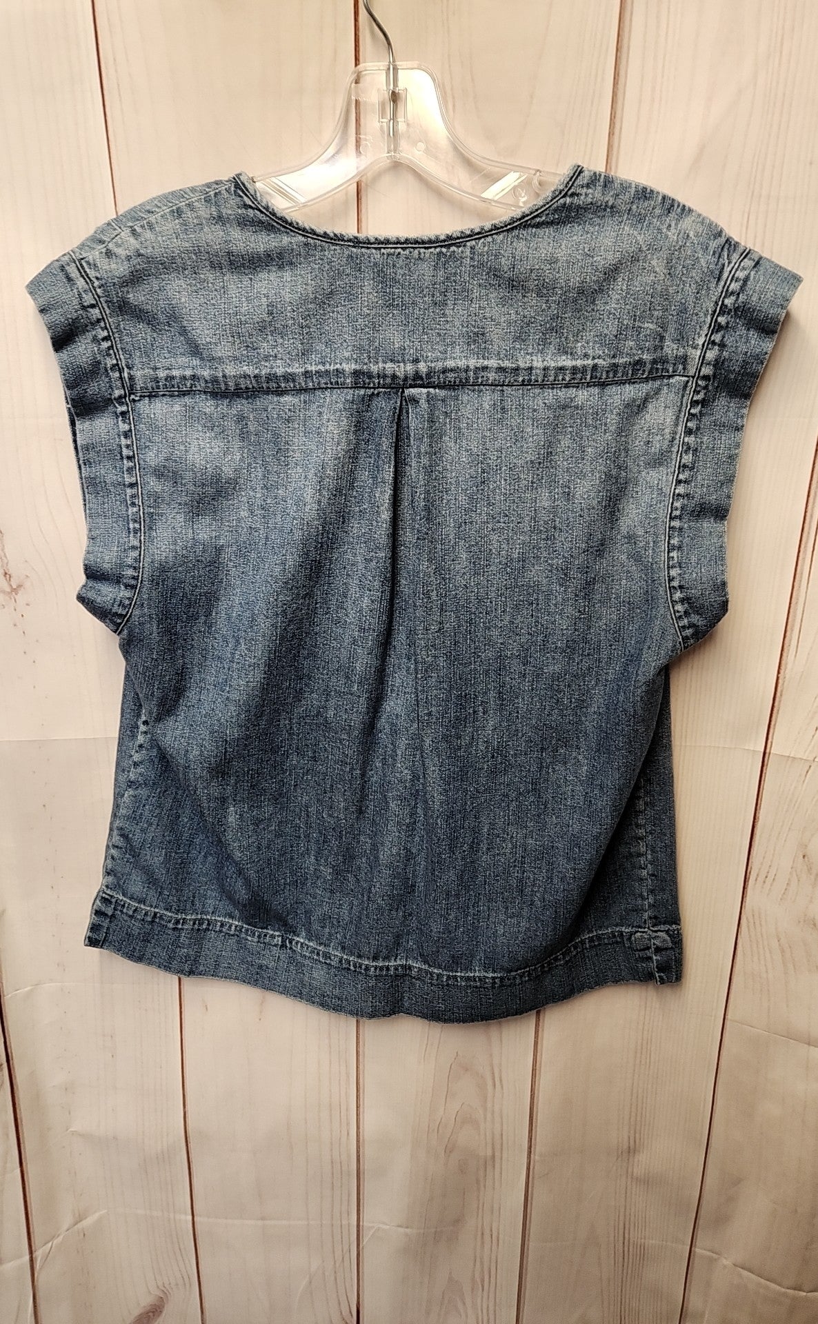 AG Adriano Goldschmied Women's Size S Blue Sleeveless Top