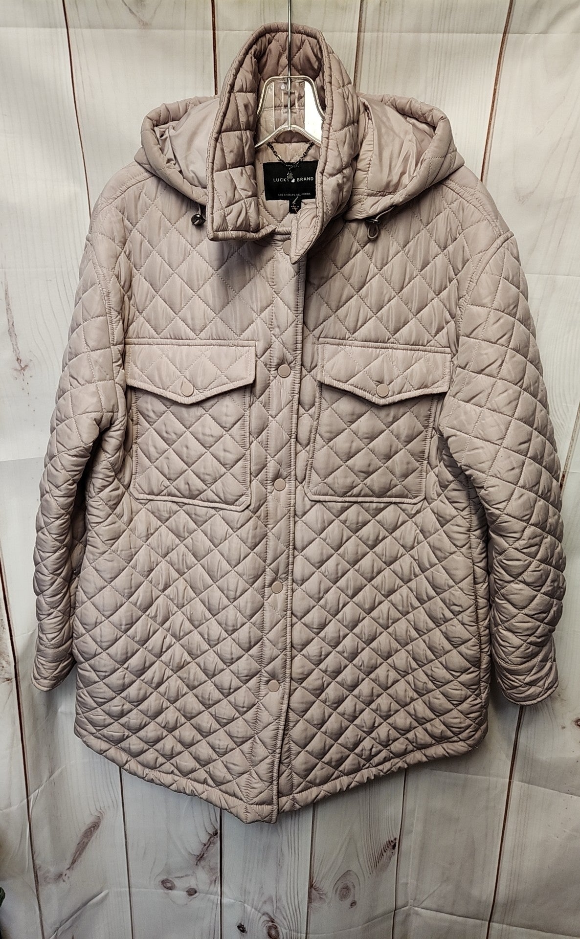 Lucky Brand Women's Size L Beige Jacket
