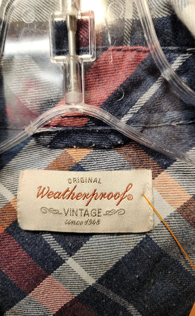 Weatherproof Men's Size M Blue Shirt