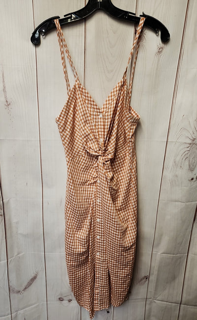Zara Women's Size S Orange Dress