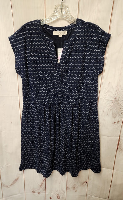 NWT Loft Women's Size S Navy Dress