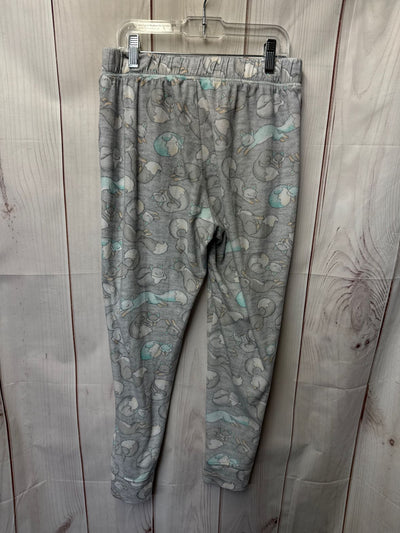 Justice Girl's Size 14/16 Gray PJ Bottoms