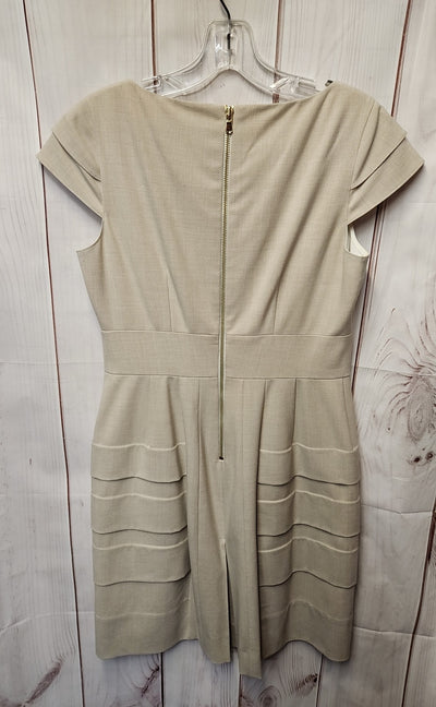 Tahari Women's Size 6 Beige Dress