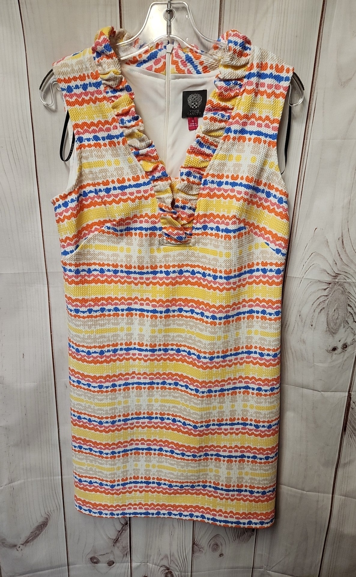 Vince Camuto Women's Size 12 Multi-Color Dress