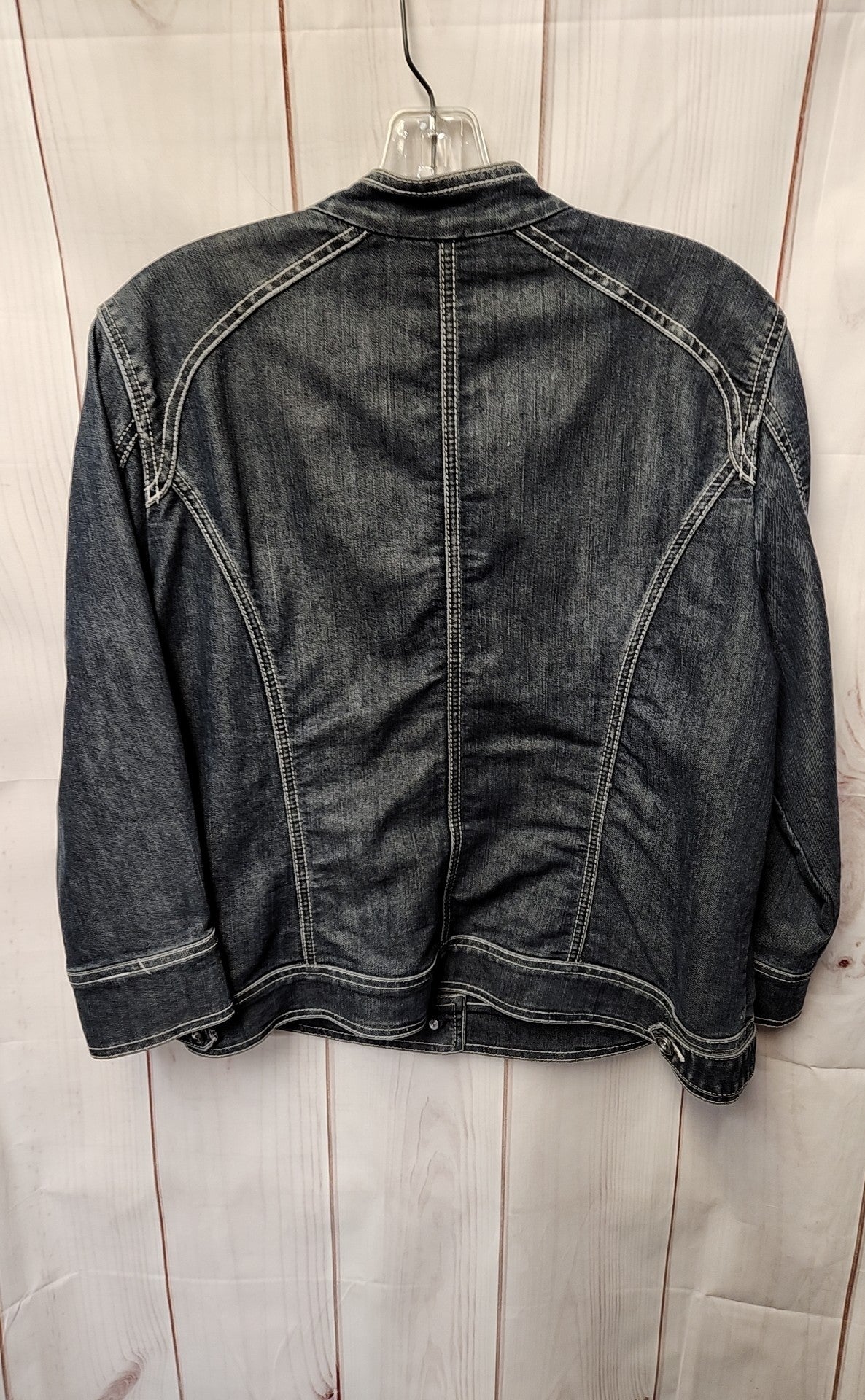 Chico's Women's Size 2 = US L Blue Jacket